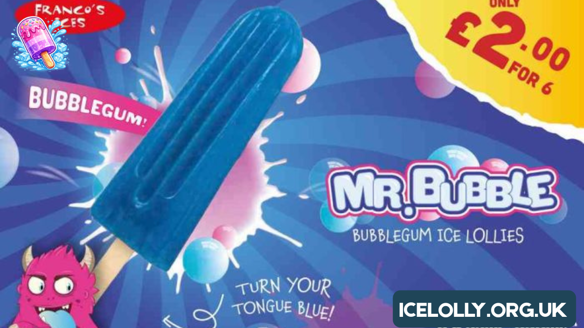 mr bubble ice lolly