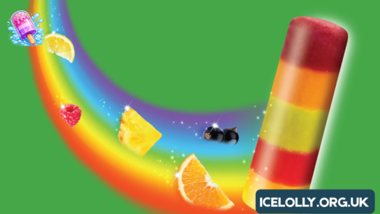 fruit pastille ice lolly