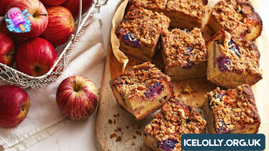 apple and blackberry crumble