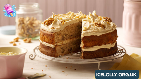 banana and walnut cake