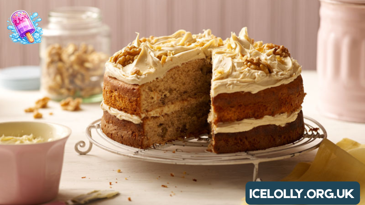 banana and walnut cake